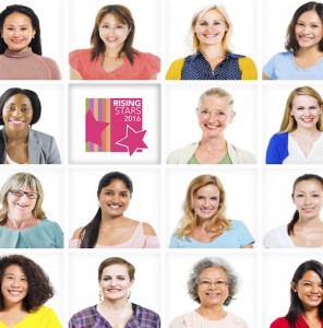 Rising Stars - Multi diverse women smiling