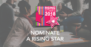 Nominate a rising star banner